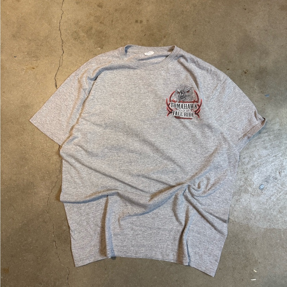 Tomahawk 2013 Light Gray Cotton T-Shirt